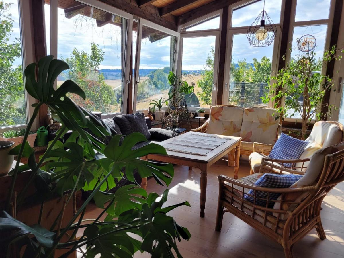 Apartament Ruheidylle Weitblick Kleinich Zewnętrze zdjęcie